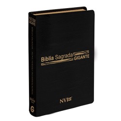Bíblia Sagrada NVI - luxo - letra gigante