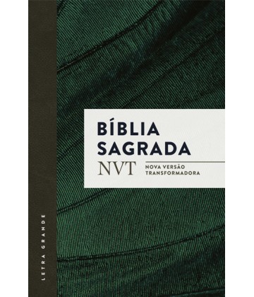 Bíblia NVT - Verde (letra grande/brochura)