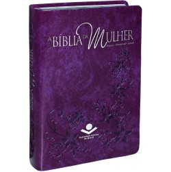 A Bíblia da Mulher - Leitura,Devocional e Estudo Média - Violeta Nobre