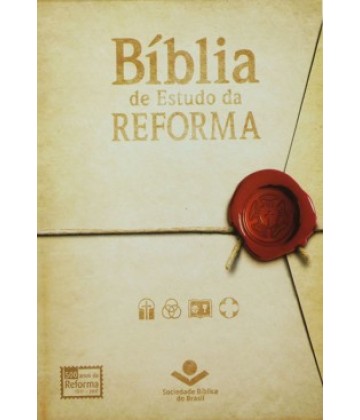 Bíblia de Estudo da Reforma - Capa Preta 