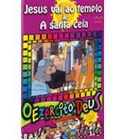 Jesus Vai ao Templo e a Santa Ceia - DVD